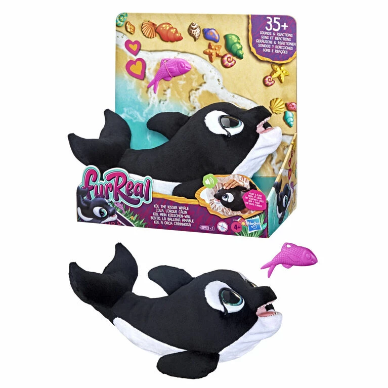 Top 10 βοΈ Hasbro FurReal Koi, The Kisser Whale Interactive Animatronic Plush Toy- R Exclusive π - Image 6