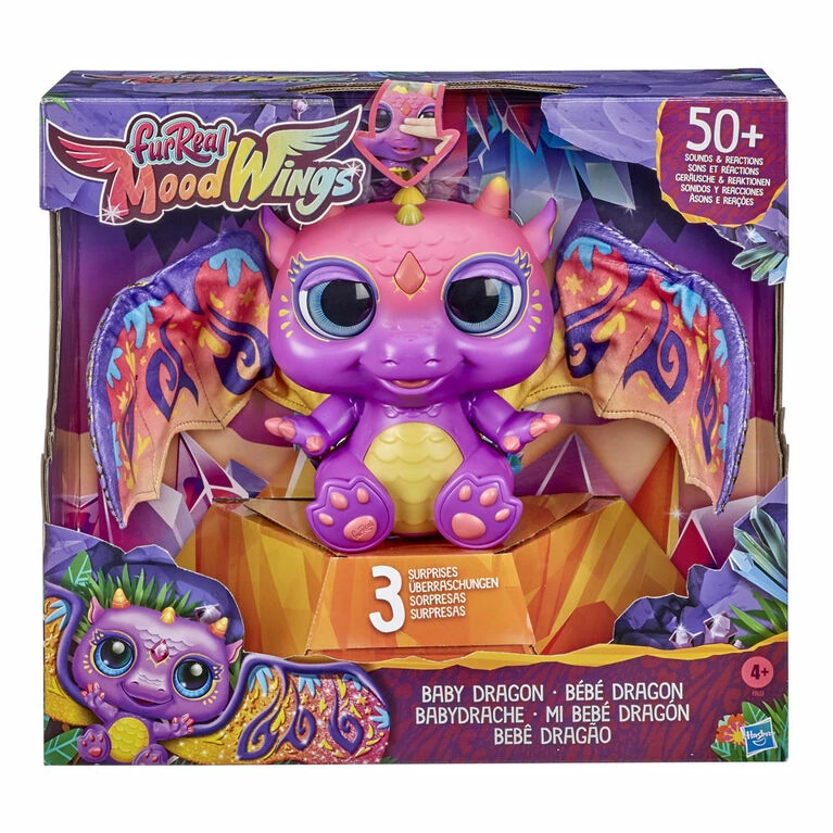 Deals ???? Hasbro FurReal Moodwings Baby Dragon Interactive Pet Toy, 50+ Sounds & Reactions ???? 2 Deals ???? Hasbro FurReal Moodwings Baby Dragon Interactive Pet Toy, 50+ Sounds & Reactions ???? - Image 2