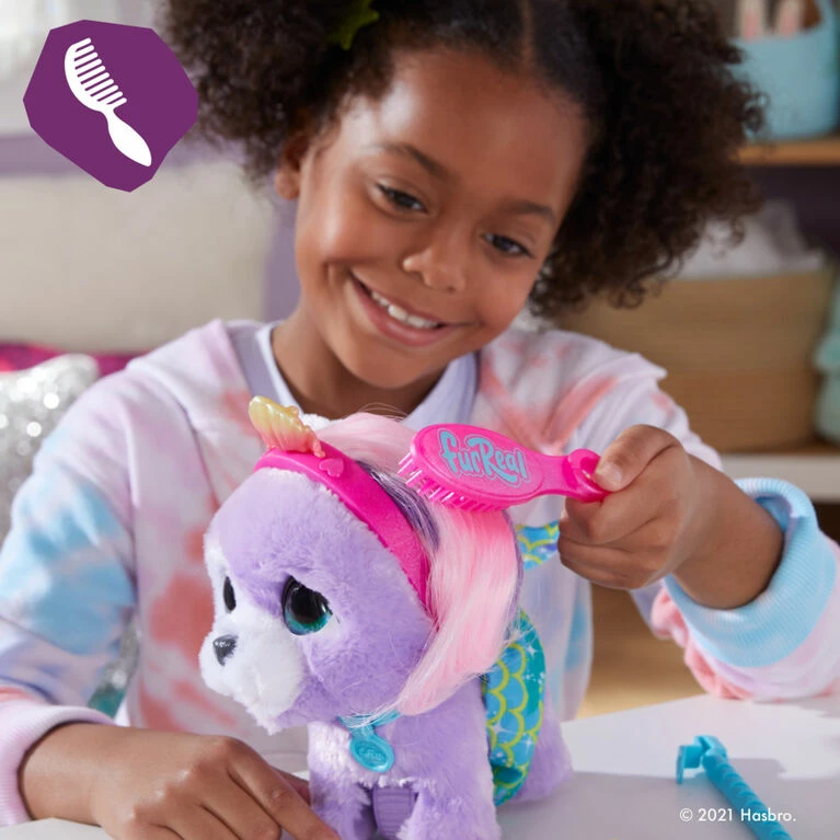 Wholesale π Hasbro FurReal Glamalots Mermaid Puppy Interactive Walking Toy - R Exclusive π - Image 2