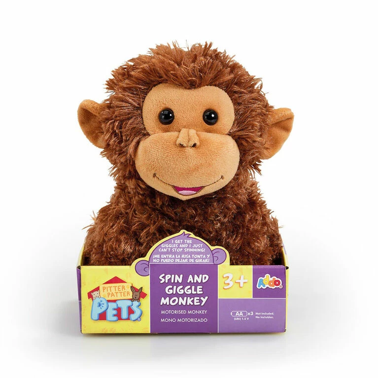 Flash Sale β Addo Play Pitter Patter Pets - Spin And Giggle Monkey - R Exclusive π