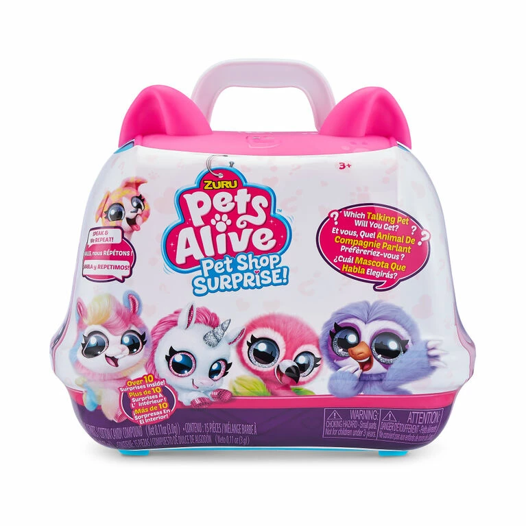 Discount π Zuru Pets Alive Pet Shop Surprise - Surprise Interactive Toy Pets With Electronic Speak And Repeat π - Image 2