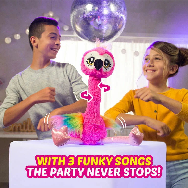 Buy π Zuru Pets Alive Frankie The Funky Flamingo Battery-Powered Dancing Robotic Toy - R Exclusive π - Image 8