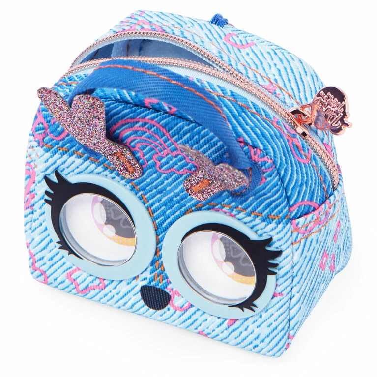 Cheapest π Spin Master Purse Pets Micros, Denim Deerie Stylish Small Purse With Eye Roll Feature β€οΈ - Image 4